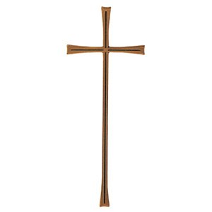 WBC136 Simple Bronze Cross