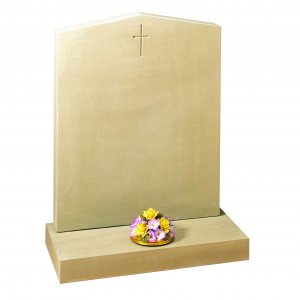 CYM239 York Stone Churchyard Headstone