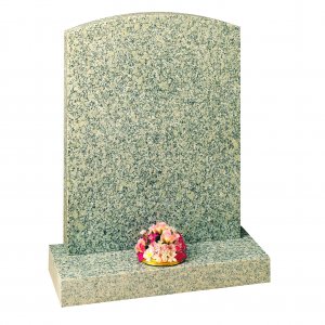 CYM240 Part Honed Light Grey Churchyard Headstone