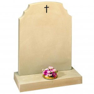 CYM245 York Stone Churchyard Headstone