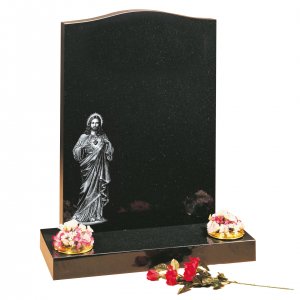 GH106 Black Granite Headstone