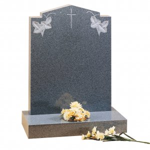 GH107 Karin Grey Granite Headstone
