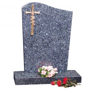 GH57 Blue Pearl Granite Headstone