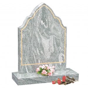 GH62 Kuppam Green Granite Headstone
