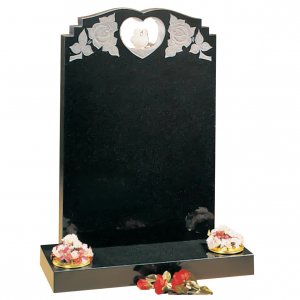 GH78 Black Granite Headstone