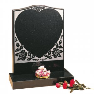 GH82 Black Granite Headstone