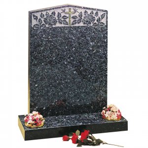 GH83 Blue Pearl Granite Headstone