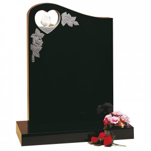 GH90 Black Granite Headstone