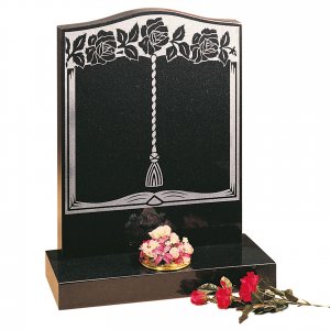 GH97 Black Granite Headstone