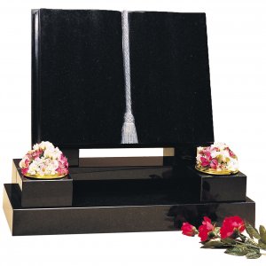 GH98 Black Granite Headstone
