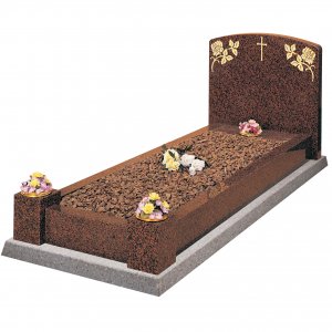 GK12 Balmoral Red Granite Kerb Surround