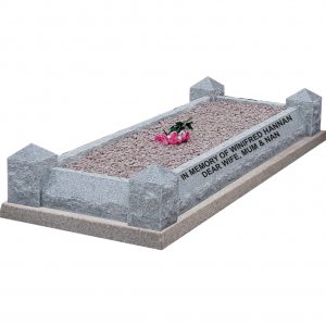 GK13 Karin Grey Granite Kerb Surround