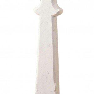MC150 Plain Italian White Marble Cross (P.O.A)