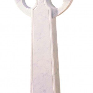 MC151 Plain Italian White Marble Cross (P.O.A)