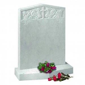 MH212 Italian Marble Headstone