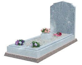 MK156 Italian Dove Grey Marble Kerb Surround