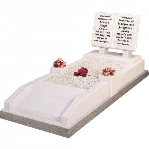 MK157 Italian Marble Kerb Surround