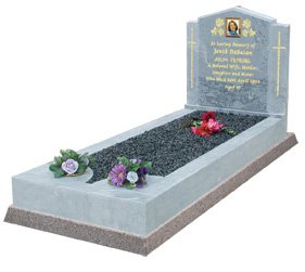 MK165 Italian Dove Grey Marble Kerb Surround