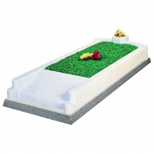 MK166 Italian White Marble Kerb Surround