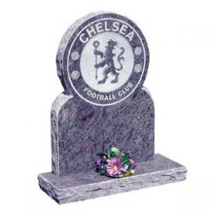 GH65 Blue Lagoon Granite Headstone